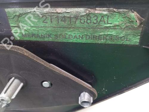Left mirror FORD TRANSIT CONNECT (P65_, P70_, P80_) 1.8 TDCi | BP13750427C26 