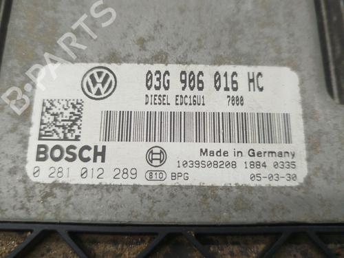 Engine control unit (ECU) SEAT ALTEA (5P1) 1.9 TDI | BP38112510M57 - Image 4