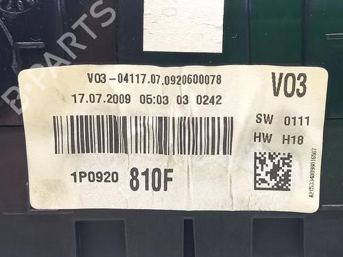 Instrument cluster SEAT LEON (1M1)  | BP16532000C47 