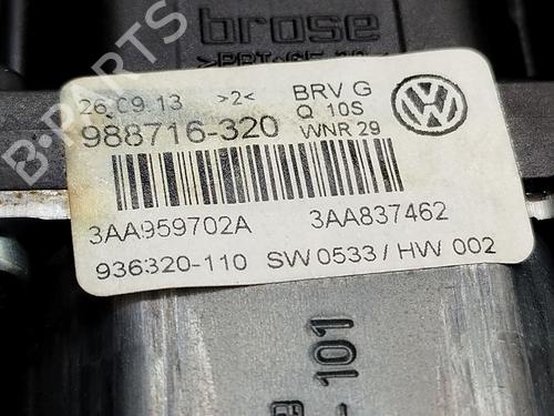 Front right window mechanism VW PASSAT B7 (362) 2.0 TDI | BP32187103C23  - Image 6