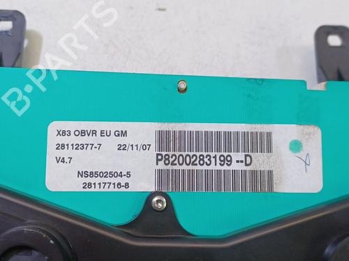Instrument cluster OPEL VIVARO A Bus (X83) 2.0 CDTI (F7, J7, A07) | BP17569996C47 