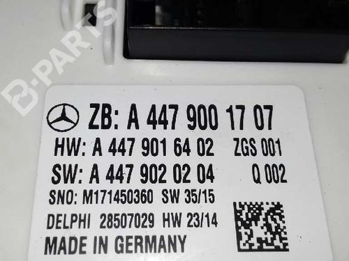 Fuse box MERCEDES-BENZ VITO Mixto (Double Cabin) (W447)  | BP9122632E1