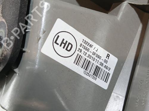 Right taillight TOYOTA VERSO (_R2_) 1.6 (ZGR20_, ZGR20R) | BP31944902C35 