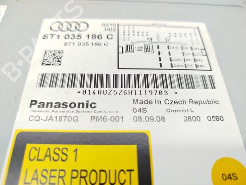 Radio AUDI A4 B8 Avant (8K5) 1.8 TFSI | BP21495566E6 