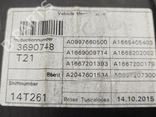 Front left window mechanism MERCEDES-BENZ GLE (W166) 350 d 4-matic (166.024) | BP36236123C22  - Image 5
