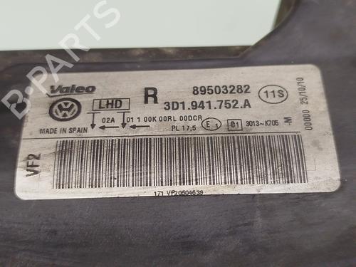 Right headlight VW PHAETON (3D1, 3D2, 3D3, 3D4, 3D6, 3D7, 3D8, 3D9) 3.0 V6 TDI 4motion | BP29259189C29 