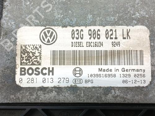 Engine control unit (ECU) SEAT LEON (1P1) 1.9 TDI | BP32867719M57 - Image 3