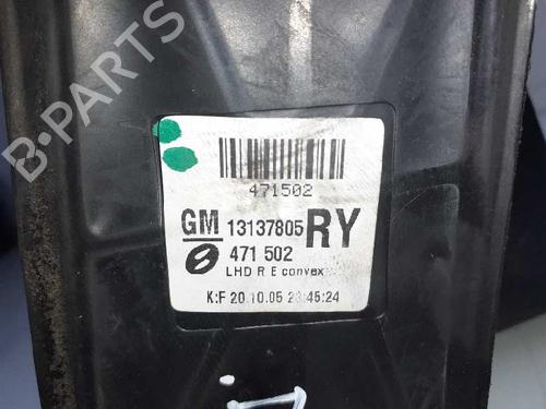 Right mirror OPEL ZAFIRA / ZAFIRA FAMILY B (A05) 1.9 CDTI (M75) | BP5984809C27 