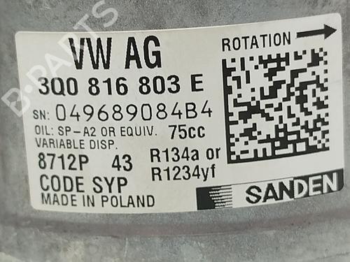 AC compressor AUDI A1 Sportback (GBA) 30 TFSI | BP29332019M34 