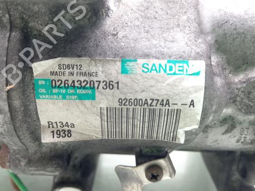 AC compressor NISSAN NV200 / EVALIA Bus 1.5 dCi 90 (M20, M20M) | BP16443480M34 