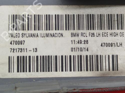 Left taillight BMW X3 (F25) xDrive 20 d | BP34439892C34 - Image 6