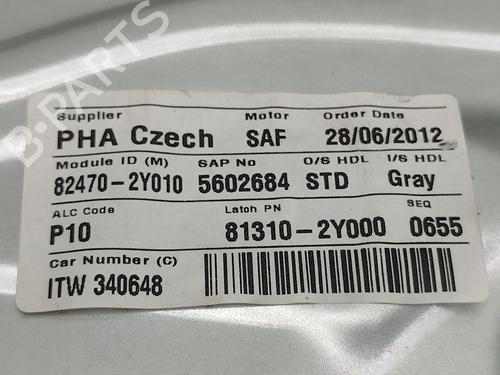 Front left window mechanism HYUNDAI ix35 Van CRDi | BP30111406C22 