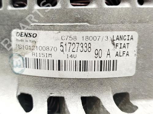 Alternator FIAT BRAVO II (198_) 1.9 D Multijet (198AXB1A) | BP31092067M7 