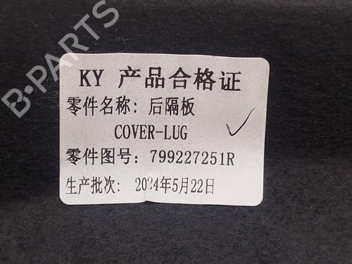 Hattehylde DACIA SPRING EV (B6M1) | BP39527119C85 - Image 3