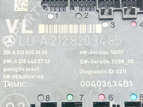 Elektronische module MERCEDES-BENZ E-CLASS (W212) E 250 CDI / BlueTEC (212.003, 212.004) | BP17629207M83 