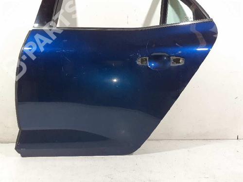 Left rear door RENAULT MEGANE IV Hatchback (B9A/M/N_) 1.5 dCi 90 (B9A1) | BP9134594C4 