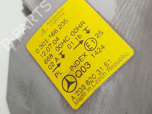 Left headlight MERCEDES-BENZ C-CLASS (W203) C 180 Kompressor (203.046) | BP21122141C28 