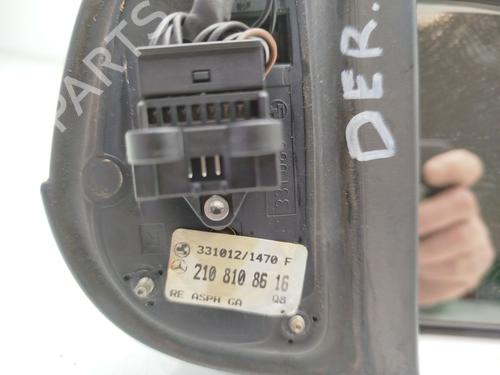 Right mirror MERCEDES-BENZ E-CLASS (W210) E 220 CDI (210.006) | BP18412926C27 