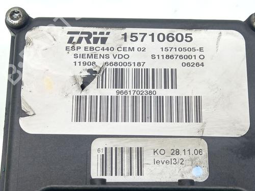 ABS pump PEUGEOT 407 SW (6E_, 6D_)  | BP16530699M43 