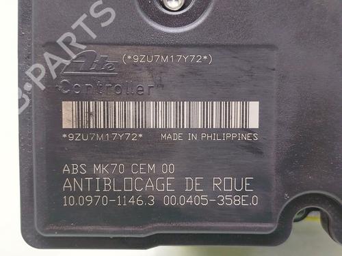 ABS pump PEUGEOT 207 (WA_, WC_) 1.6 HDi | BP29730507M43