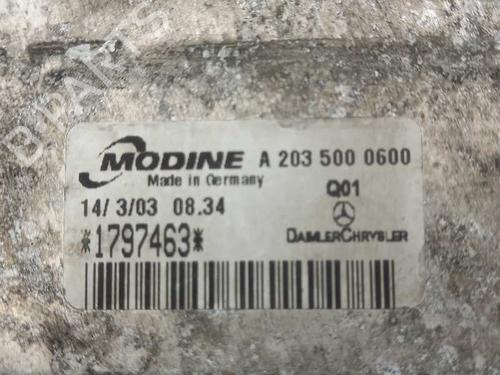 Intercooler MERCEDES-BENZ C-CLASS (W203) C 270 CDI (203.016) | BP14468287M30 