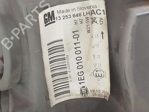 Left headlight OPEL ASTRA J (P10) 1.4 Turbo (68) | BP40080615C28 - Image 6
