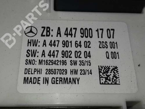 Fuse box MERCEDES-BENZ VITO Mixto (Double Cabin) (W447)  | BP9122800E1 