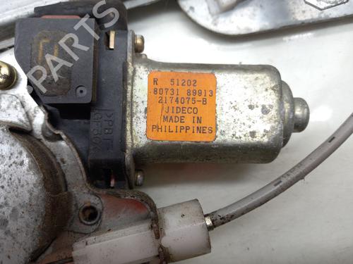 Rear left window mechanism NISSAN X-TRAIL I (T30) 2.2 DCi | BP25733099C24 