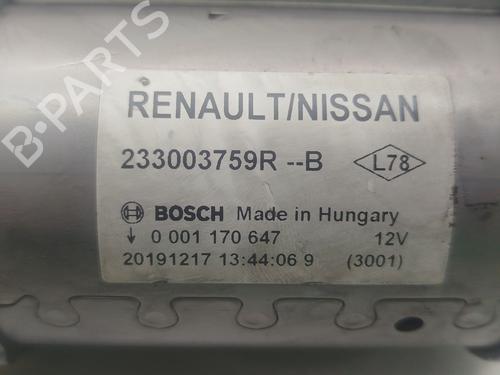 Starter RENAULT KADJAR (HA_, HL_) 1.5 BLUE dCi 115 (HLA6) | BP29806929M8 