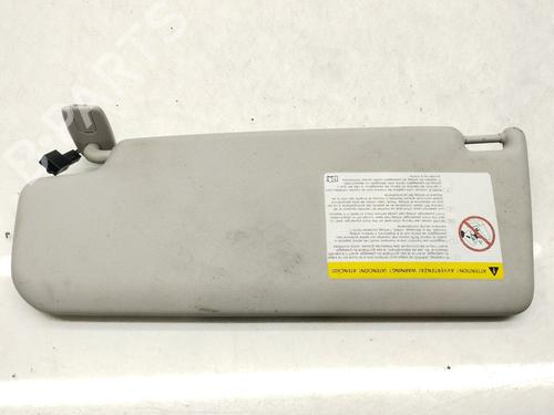 Used Right sun visor Right sun visor 36992222 36992222