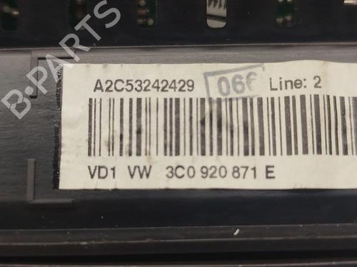 Instrument cluster VW PASSAT B6 (3C2) 2.0 TDI 16V | BP23501964C47 