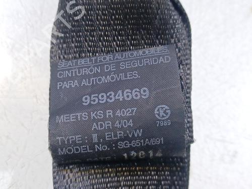 Rear right seatbelt CHEVROLET CAPTIVA (C100, C140) 2.2 D 4WD | BP22771755I28 