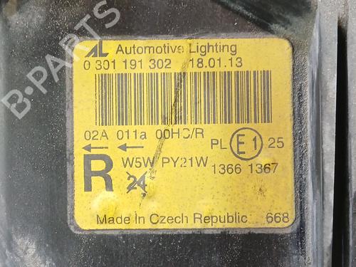 Right headlight VW TRANSPORTER T5 Van (7HA, 7HH, 7EA, 7EH) 1.9 TDI | BP31886057C29 