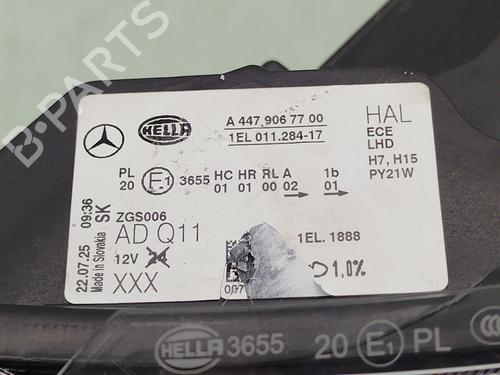 Left headlight MERCEDES-BENZ VITO Van (W447) 114 CDI (447.601, 447.603, 447.605) | BP31827725C28