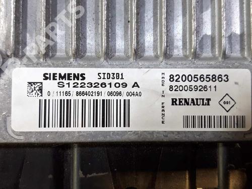 Engine control unit (ECU) RENAULT SCÉNIC II (JM0/1_)  | BP9116574M57 
