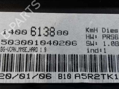 Instrument cluster PEUGEOT 807 (EB_) 2.2 HDi | BP1945083C47 