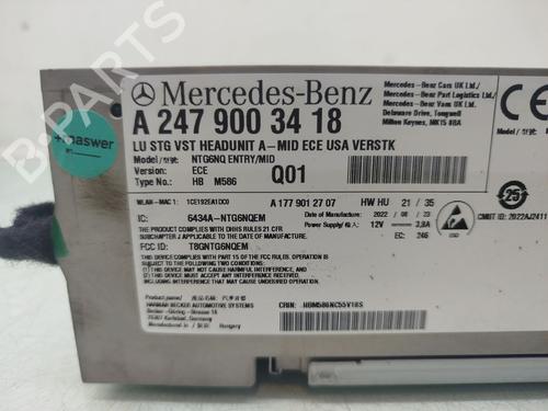 Radio MERCEDES-BENZ GLB (X247) GLB 200 d 4-matic (247.613) | BP29280253E6 