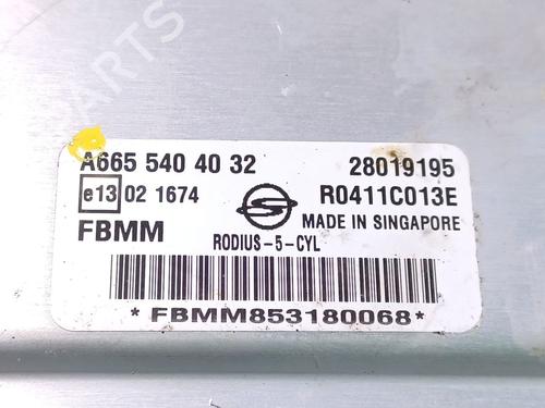 Engine control unit (ECU) SSANGYONG RODIUS I  | BP16220463M57 
