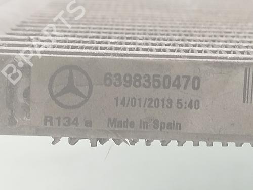 AC radiator MERCEDES-BENZ VIANO (W639)  | BP21266208M32 