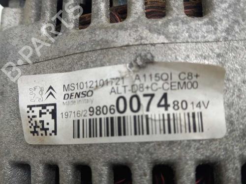 Alternator PEUGEOT 208 I (CA_, CC_)  | BP13552852M7 