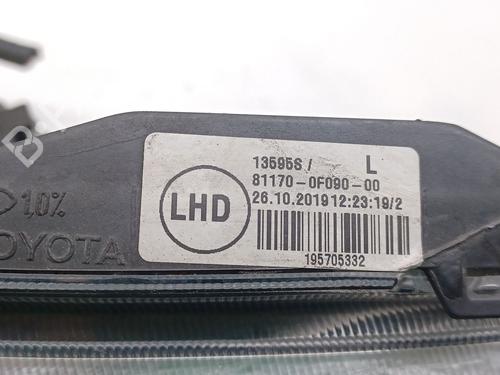 Left headlight TOYOTA VERSO (_R2_) 2.0 D-4D (AUR20_, AUR20R) | BP34494905C28  - Image 5