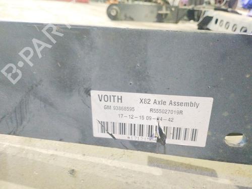 Rear axle OPEL VIVARO B Bus (X82)  | BP19783631M2 