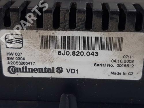 Climate control SEAT IBIZA IV (6J5, 6P1)  | BP4080040I5 