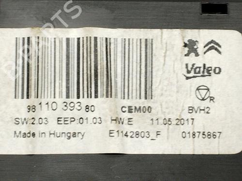 Electronic module CITROËN JUMPY III Van (V_) 2.0 BlueHDi 120 | BP35945782M83 - Image 4