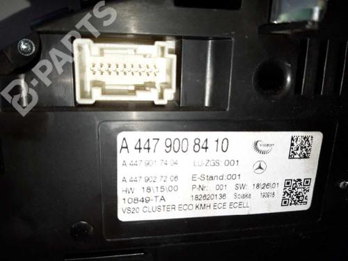Instrument cluster MERCEDES-BENZ VITO Mixto (Double Cabin) (W447)  | BP9123017C47 