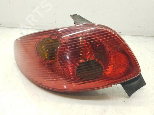 Used Left taillight Left taillight PEUGEOT 206 Hatchback (2A/C) 1.4 HDi eco 70 (68 hp) 33872952 33872952