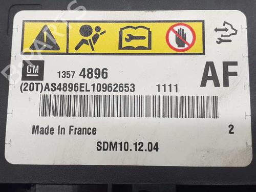 ECU airbags OPEL ASTRA J Sports Tourer (P10) 1.7 CDTI (35) | BP15074053M53 