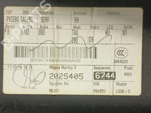 Rear right panel LAND ROVER RANGE ROVER EVOQUE (L538) 2.2 D 4x4 | BP35800930C61  - Image 8