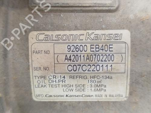 AC compressor NISSAN NAVARA NP300 (D40) 2.5 dCi 4WD | BP33016489M34  - Image 6