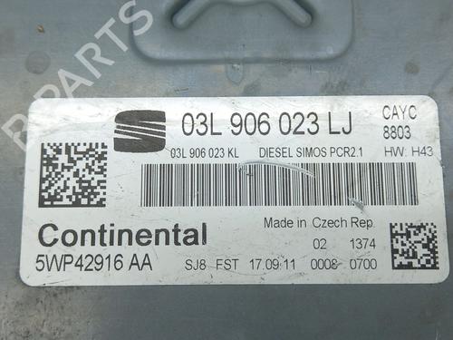 Engine control unit (ECU) SEAT ALTEA XL (5P5, 5P8) 1.6 TDI | BP16765727M57 